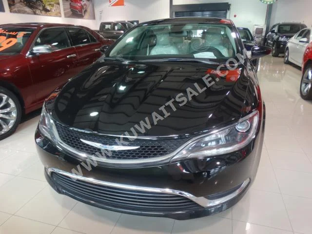 Chrysler  200  2016  0  Sedan  Automatic  4  Cloth  RWD  Black  Gasoline