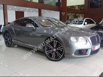 بنتلي  جي تي  كونتيننتل  2013  50,000  كوبيه \ سبورت  اتوماتك  8  جلد  دفع كلي مستمر  رمادي  بنزين