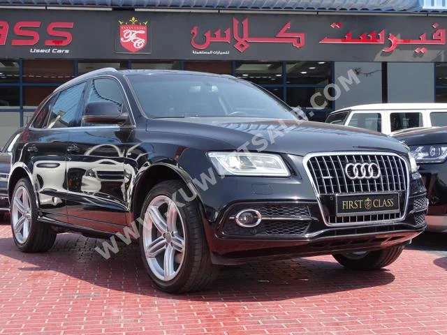 Audi  Q5  2015  55,000  SUV  Automatic  6  Leather  4WD  Black  Gasoline