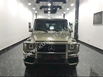 مرسيدس - بنز  55 AMG  جي - كلاس  2012  136,000  اس يو في  اتوماتك  8  جلد  دفع رباعي  ذهبي  بنزين