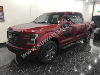 فورد  150  أف  2016  44,000  بيكب  اتوماتك  8  جلد  دفع رباعي  أحمر  بنزين