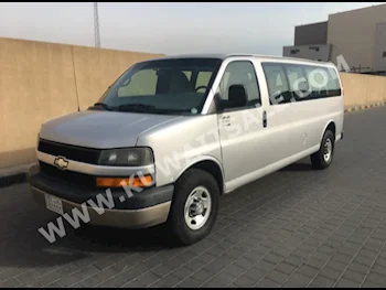 شفروليه  إكسبرس  2012  133,000  فان \ باص  اتوماتك  8  مخمل  دفع خلفي  فضي  بنزين