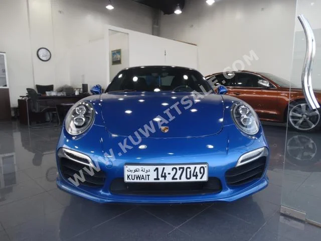 Porsche  Turbo S  911  2014  33,000  Coupe / Sport  Automatic  6  Leather  RWD  Blue  Gasoline