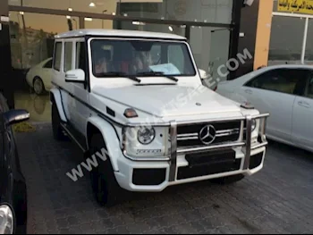 مرسيدس - بنز  63 AMG  جي - كلاس  2016  27,000  اس يو في  اتوماتك  8  جلد  دفع رباعي  أبيض  بنزين