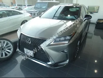 Lexus  350  RX  2016  5,000  SUV  Automatic  6  Leather  4WD  Gold  Gasoline