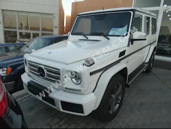مرسيدس - بنز  500  جي - كلاس  2015  22,000  اس يو في  اتوماتك  8  جلد  دفع رباعي  أبيض  بنزين