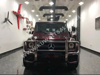 مرسيدس - بنز  63 AMG  جي - كلاس  2013  94,000  اس يو في  اتوماتك  8  جلد  دفع رباعي  عنابي  بنزين