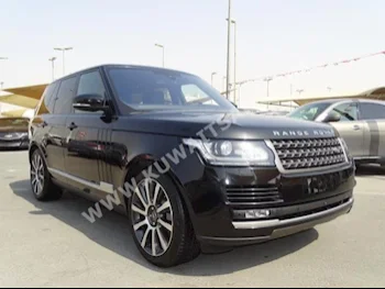 Land Rover  Vogue HSE  Range Rover  2016  45,000  SUV  Automatic  8  Leather  4WD  Black  Gasoline