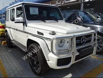 مرسيدس - بنز  63 AMG  جي - كلاس  2016  109,000  اس يو في  اتوماتك  8  جلد  دفع رباعي  أبيض  بنزين