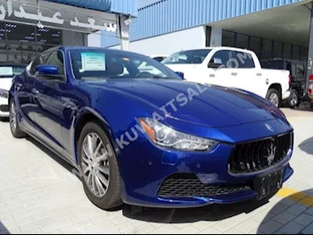 مزاراتي  جيبلي  2014  47,000  سيدان  اتوماتك  6  جلد  دفع خلفي  ازرق  بنزين