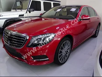 مرسيدس - بنز  400  اس - كلاس  2015  24,000  سيدان  اتوماتك  6  جلد  دفع خلفي  أحمر  بنزين