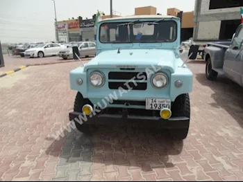 Nissan  Safari  Patrol  1976  59,000  SUV  Manual  6  Leather  4WD  Blue  Gasoline