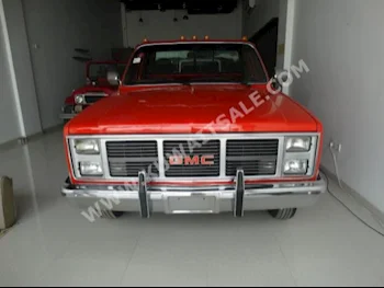 GMC  SLE  Sierra  1985  216,000  Pick Up  Manual  8  Cloth  RWD  Red  Gasoline