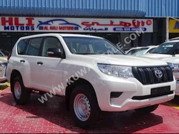 تويوتا  تي إكس  برادو  2018  0  اس يو في  اتوماتك  4  مخمل  دفع رباعي  أبيض  بنزين