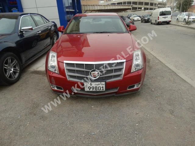 Cadillac  CTS  2009  105,000  Sedan  Automatic  6  Leather  RWD  Red  Gasoline