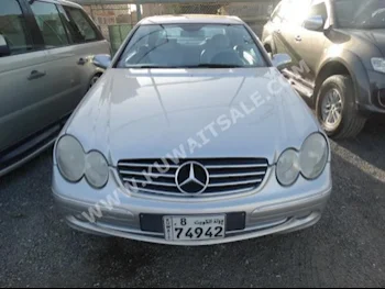 مرسيدس - بنز  240  سي ال كيه - كلاس  2003  160,000  كوبيه \ سبورت  اتوماتك  6  جلد  دفع خلفي  فضي  بنزين