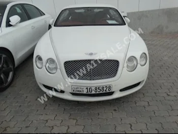 Bentley  GT  Continental  2007  81,000  Coupe / Sport  Automatic  12  Leather  4WD  White  Gasoline