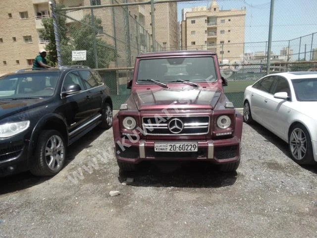 Mercedes-Benz  63 AMG  G-Class  1997  190,000  SUV  Automatic  6  Leather  4WD  Dark Red  Gasoline