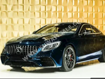 Mercedes-Benz  63 AMG  S-Class  2018  0  Coupe / Sport  Automatic  8  Leather  RWD  Dark Blue  Gasoline