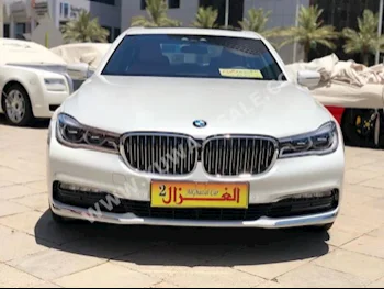 بي ام دبليو  730 Li  الفئة - السابعة  2017  4,000  سيدان  اتوماتك  8  جلد  دفع خلفي  أبيض  بنزين