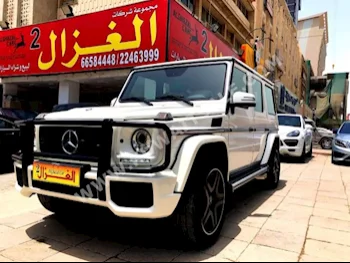 مرسيدس - بنز  63 AMG  جي - كلاس  2015  64,000  اس يو في  اتوماتك  8  جلد  دفع رباعي  أبيض  بنزين