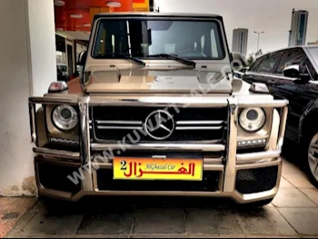 مرسيدس - بنز  55 AMG  جي - كلاس  2012  105,000  اس يو في  اتوماتك  8  جلد  دفع رباعي  ذهبي  بنزين