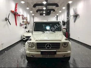 مرسيدس - بنز  55 AMG  جي - كلاس  2008  140,000  اس يو في  اتوماتك  8  جلد  دفع رباعي  أبيض  بنزين