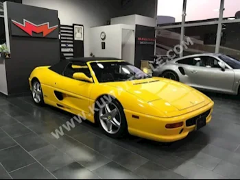 فيراري  F355  1997  23,000  كشف  عادي  6  جلد  دفع خلفي  أصفر  بنزين