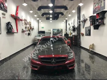 مرسيدس - بنز  63 AMG  سي ال اس - كلاس  2014  120,000  كوبيه \ سبورت  اتوماتك  8  جلد  دفع خلفي  أسود  بنزين