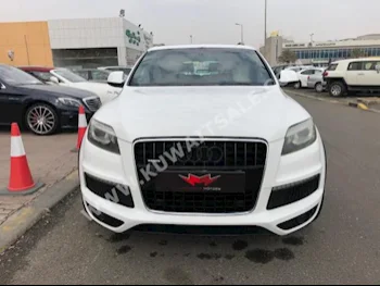 اودي  كيو 7  2010  143,000  اس يو في  اتوماتك  8  جلد  دفع رباعي  أبيض  بنزين