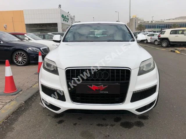اودي  كيو 7  2010  143,000  اس يو في  اتوماتك  8  جلد  دفع رباعي  أبيض  بنزين