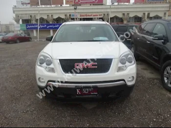 GMC  Acadia  2010  97,000  SUV  Automatic  6  Cloth  FWD  White  Gasoline