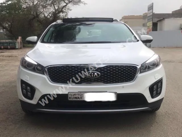 Kia  Sorento  2016  40,000  SUV  Automatic  6  Leather  RWD  White  Gasoline