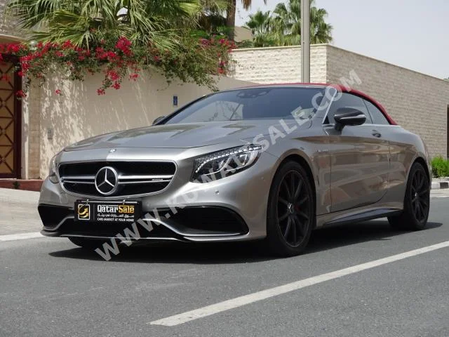 مرسيدس - بنز  63 AMG  اس - كلاس  2016  40,000  سيدان  اتوماتك  8  جلد  دفع خلفي  رمادي  بنزين