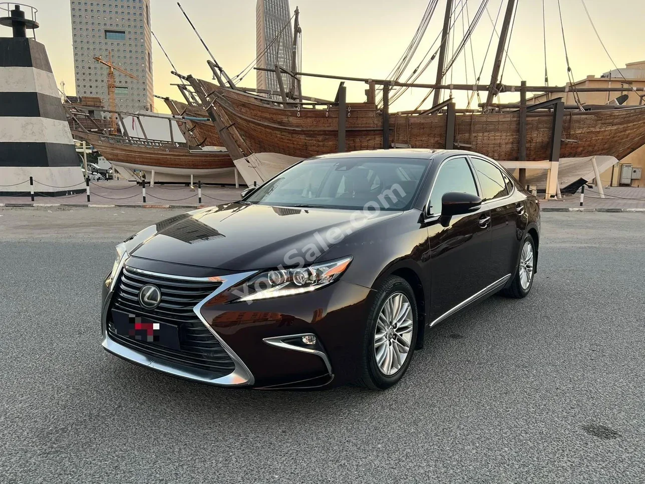 Lexus ES 350 2016 Automatic 107,000 Km 6 Cylinder RWD Sedan Brown