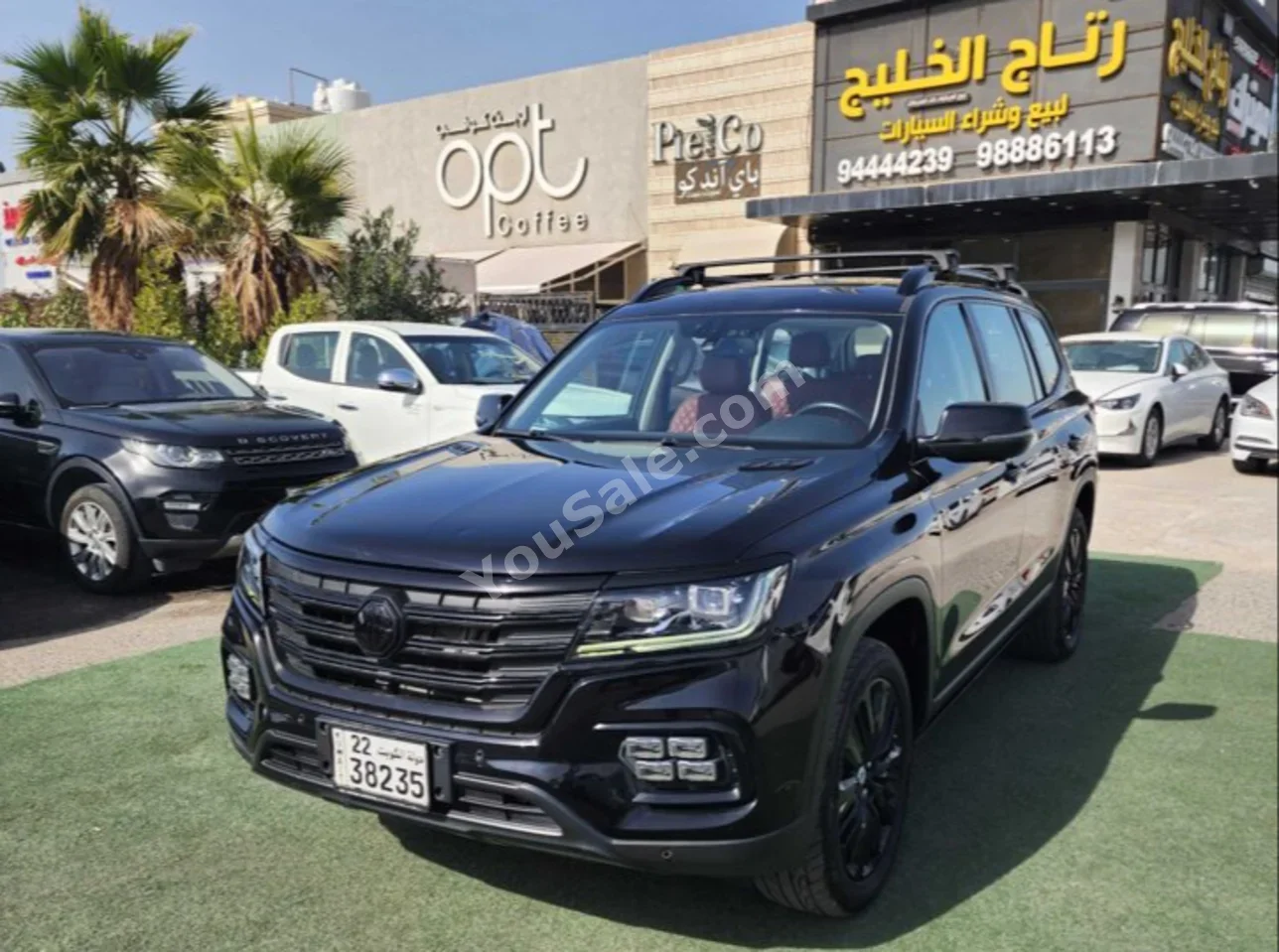 ام جي روفر 3 2022 اتوماتيك 28,000 كم 4 سلندر دفع رباعي اس يو في أسود