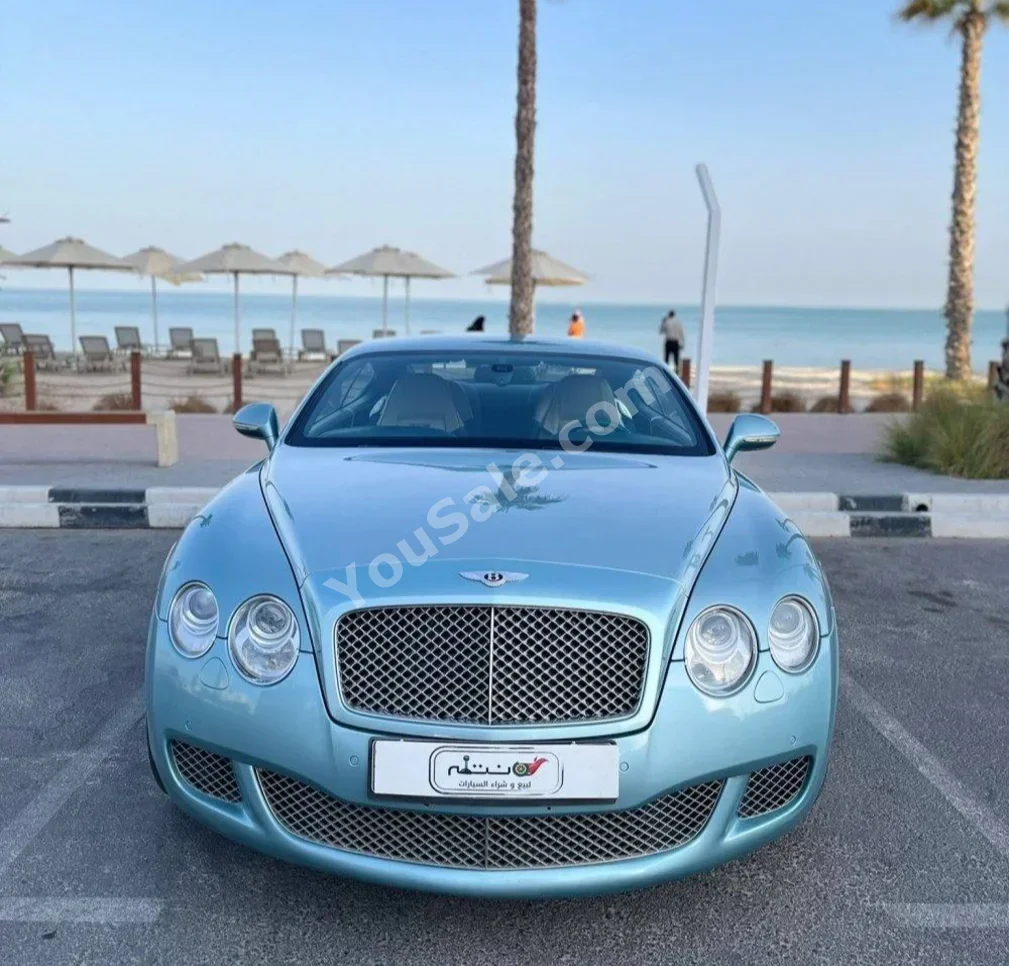 Bentley  Continental  GT Speed  2010  Automatic  108,000 Km  8 Cylinder  RWD  Coupe / Sport  Blue