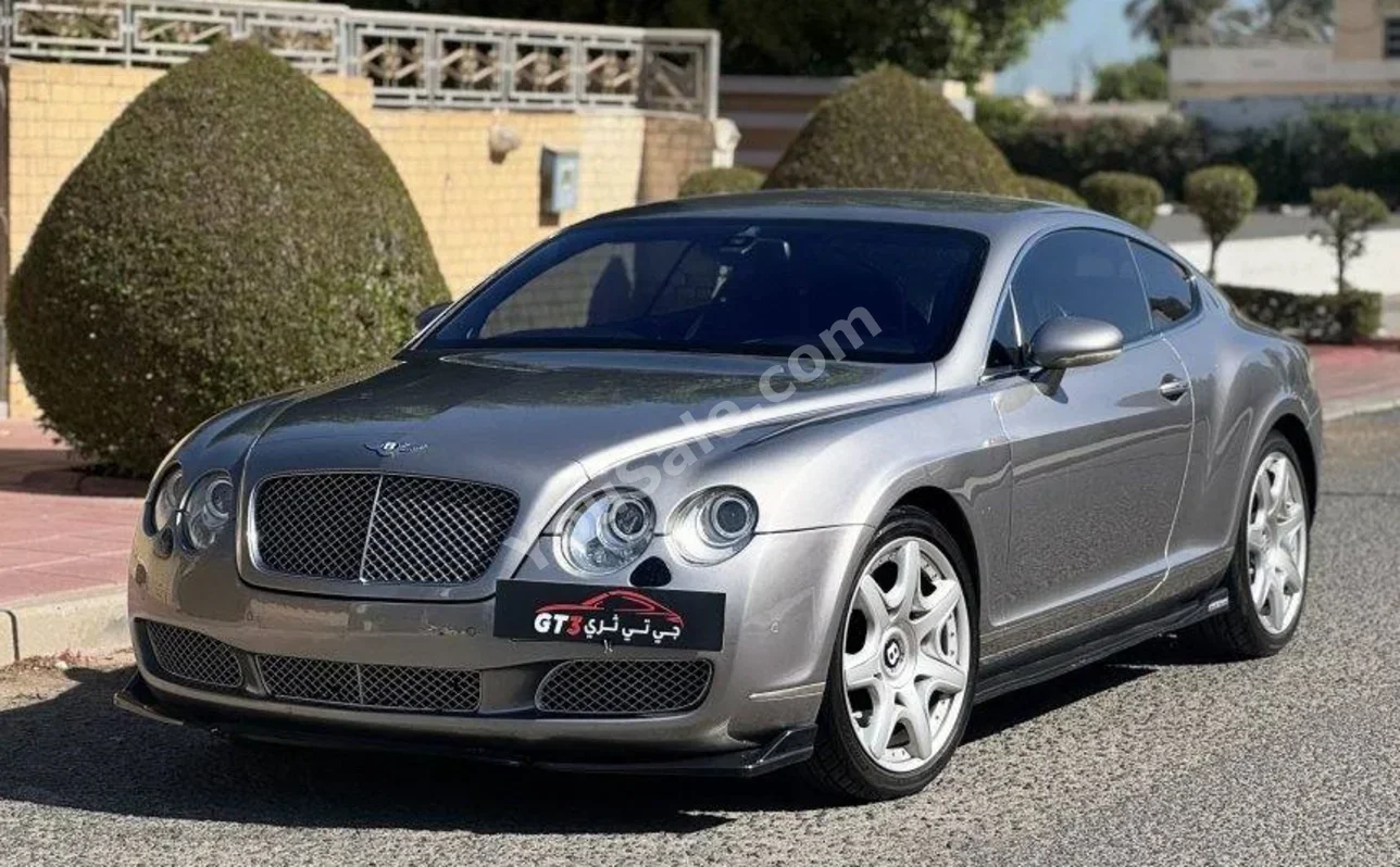 بنتلي جي تي سبيد 2005 اتوماتيك 124,000 كم 12 سلندر دفع أمامي كوبيه \ سبورت فضي