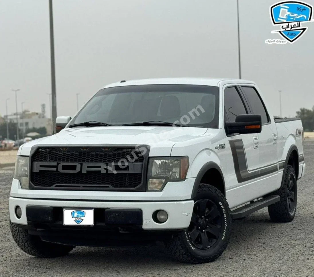 فورد  أف  150  2012  اتوماتيك  250,000 كم  8 سلندر  دفع رباعي  بيكب  أبيض