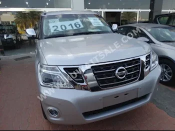 Nissan  Platinum  Patrol  2016  0  SUV  Automatic  8  Leather  4WD  Silver  Gasoline