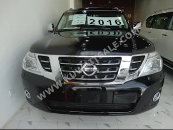 Nissan  Platinum  Patrol  2016  0  SUV  Automatic  8  Leather  4WD  Black  Gasoline