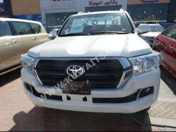 Toyota  G  Land Cruiser  2016  0  SUV  Automatic  6  Cloth  4WD  White  Gasoline