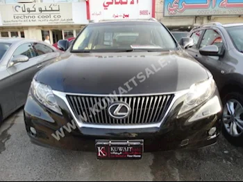 لكزس  350  ار اكس  2010  109,000  اس يو في  اتوماتك  6  مخمل  دفع رباعي  أسود  بنزين