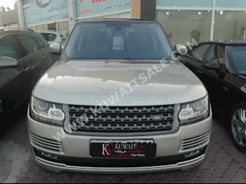 Land Rover  HSE  Range Rover  2015  49,000  SUV  Automatic  8  Leather  4WD  Gold  Gasoline