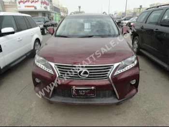 Lexus  350  RX  2014  35,000  SUV  Automatic  6  Leather  4WD  Maroon  Gasoline