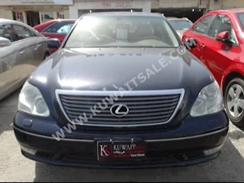 لكزس  430  ال اس  2006  230,000  سيدان  اتوماتك  8  جلد  دفع خلفي  أسود  بنزين
