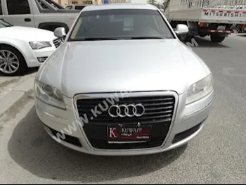 Audi  L  A8  2008  85,000  Sedan  Automatic  6  Leather  RWD  Silver  Gasoline