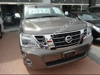 Nissan  Platinum  Patrol  2016  0  SUV  Automatic  8  Leather  4WD  Bronze  Gasoline