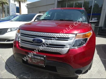 Ford  Explorer  2014  69,000  SUV  Automatic  6  Cloth  FWD  Dark Red  Gasoline