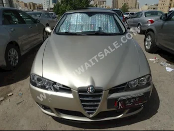 Alfa Romeo  156  2005  200,000  Sedan  Automatic  6  Leather  FWD  Gold  Gasoline